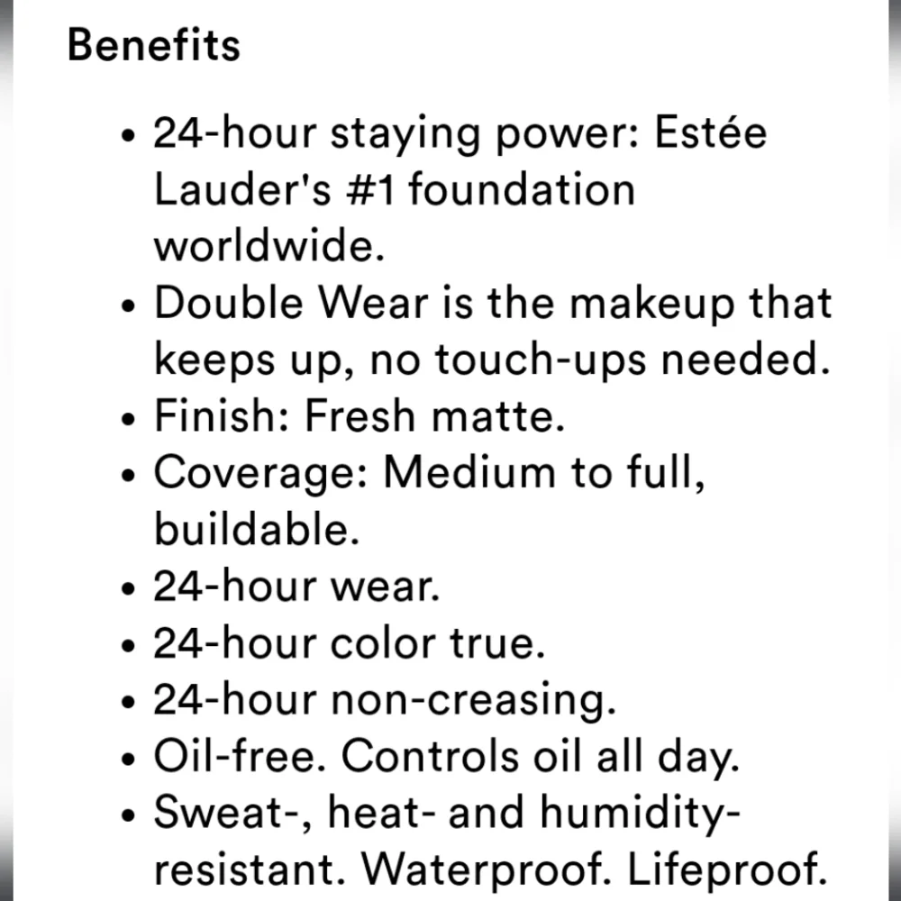 ESTEE LAUDER 3C3 Sandbar Double Wear Stay-In-Place Makeup